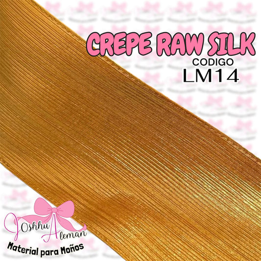 LISTON METALICO CREPE 3"
