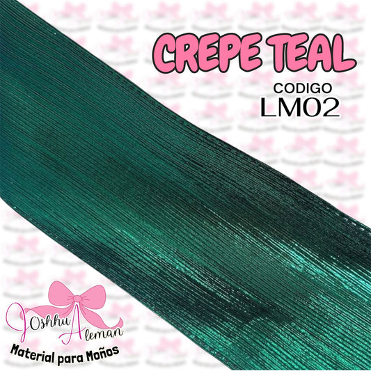 LISTON METALICO CREPE 3"