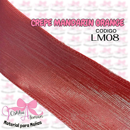 LISTON METALICO CREPE 3"